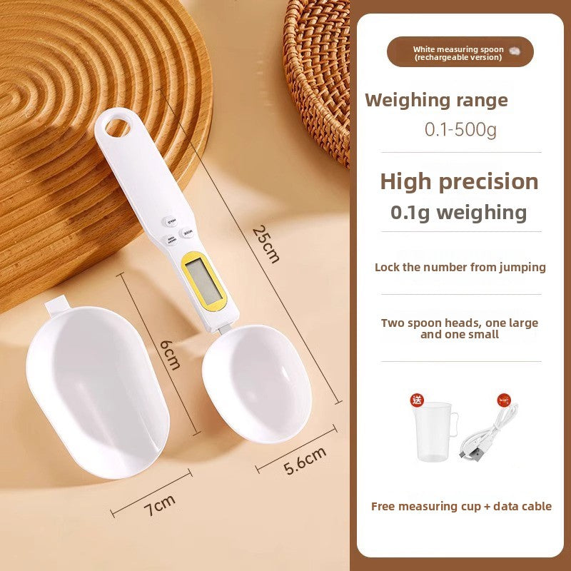 Electronic Digital Scale Measuring Spoon for Kitchen