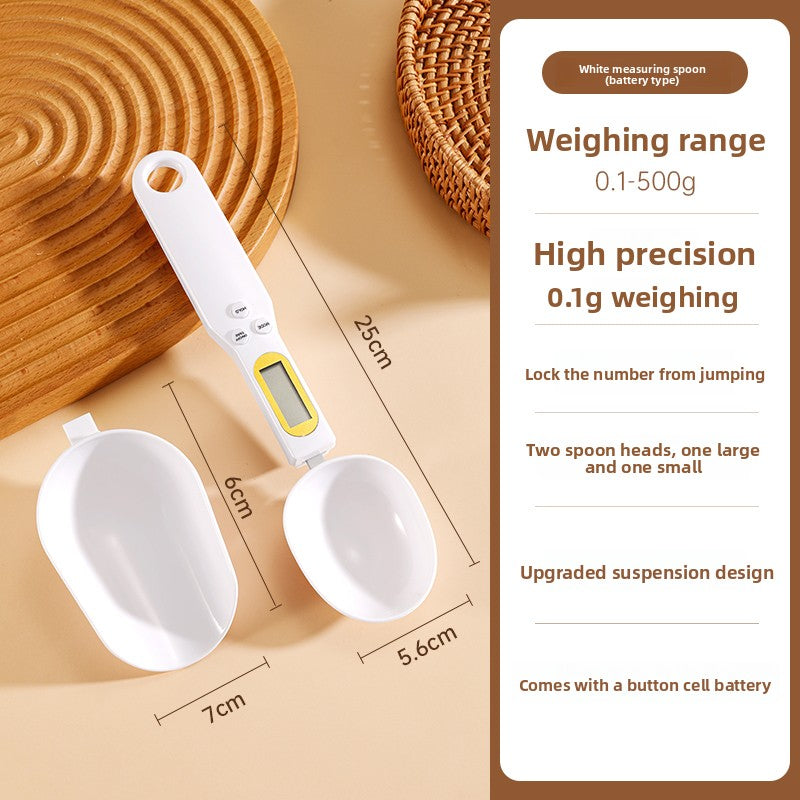 Electronic Digital Scale Measuring Spoon for Kitchen
