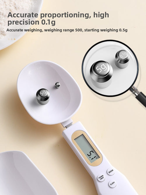 Electronic Digital Scale Measuring Spoon for Kitchen