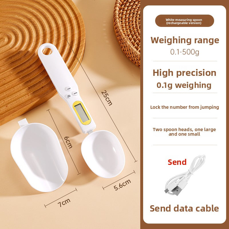 Electronic Digital Scale Measuring Spoon for Kitchen