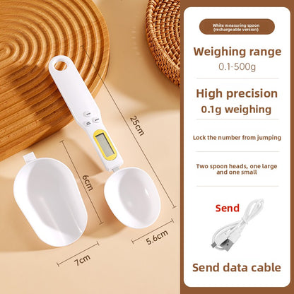 Electronic Digital Scale Measuring Spoon for Kitchen