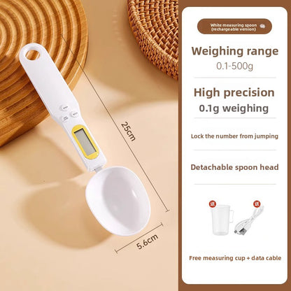 Electronic Digital Scale Measuring Spoon for Kitchen