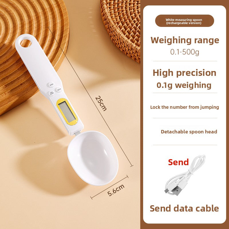 Electronic Digital Scale Measuring Spoon for Kitchen
